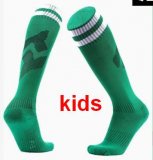 2022 kid soccer socks green colors