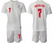 2022 World Cup England #7 GREALISH white soccer jerseys home