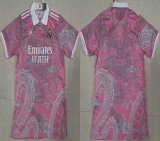 2023-2024 Real Madrid club thailand version pink soccer jerseys Special style