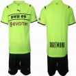 Borussia Dortmund 2021-22 PUMA Cup green black soccer jerseys