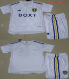 2023-2024 Leeds United Club white kid soccer jerseys home