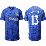 2019-2020 Chelsea FC thailand version #13 CABALLERO blue soccer jersey home