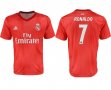 2018-2019 Real Madrid second thailand version #7 RONALDO red soccer jerseys away