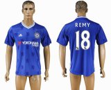 2016-2017 Chelsea FC thailand version REMY #18 blue soccer jersey home