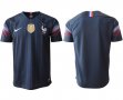 2018-2019 France thailand version blue soccer jersey with FIFA patch