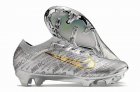 2022 Nike Air Zoom Mercurial Superfly IX Elite FG gray soccer shoes