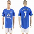 2016-2017 Everton FC club MCGEADY #7 blue soccer jersey home