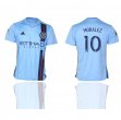 2019-2020 New York City #10 MORALEZ thailand version blue soccer jerseys home