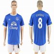2016-2017 Everton FC club OVIEDO #8 blue soccer jersey home