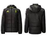 2020 Juventus FC black Training Padded Jacket 001