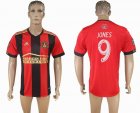 2017-2018 Atlanta United FC #9 JONES Thailand version red soccer jersey home