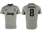 2018-2019 Juventus thailand version #8 MARCHISIO gray soccer jersey home