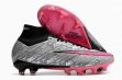2023 Nike Air Zoom Mercurial Superfly IX Elite FG gray pink soccer shoes
