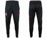 2017 AC milan black Training Closed leg trousers