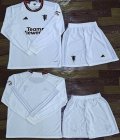 2023-2024 Manchester United club white long sleeves soccer jerseys second away