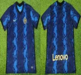 2021-2022 Inter Milan club thailand version blue soccer jerseys