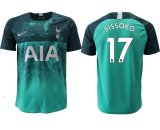 2018-2019 Tottenham Hotspur #17 SISSOKO thailand version green soccer jersey away