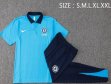 2024-2025 Chelsea club Polo skyblue blue soccer uniforms with long shorts C1086