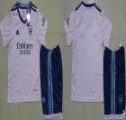 2022-2023 Arsenal Club white blue soccer jerseys away