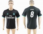 2017-2018 Real Madrid #8 KROOS thailand version black soccer jersey away