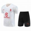 2023 AC Milan club white black Training soccer jerseys