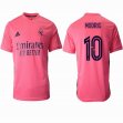 2020-2021 Real Madrid Thailand version #10 MODRIC pink soccer uniforms away