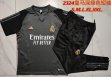 2023-2024 Real Madrid club Polo black dark green soccer uniforms with long shorts C1078