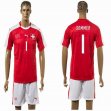 2015-2016 Switzerland national team SOMMER #1 jerseys red home