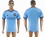 2017-2018 New York City FC thailand version skyblue soccer jersey home