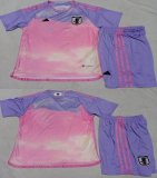 2023-2024 Japan team pink purple soccer jerseys away