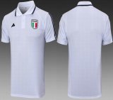 2023-2024 Italy Team thailand version white Polo soccer jersey C1035