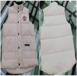 2019 Men Canada Christmas Gift Winter Outdoor Warm Goose Down Vest Jacket cotton vests -beige
