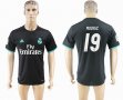 2017-2018 Real Madrid #19 MODRIC thailand version black soccer jersey away