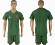 2018 World Cup Spain Military green goalkeeper soccer jersey