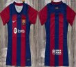 2023-2024 Barcelona club red blue women soccer jerseys home