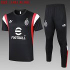 2023-2024 AC Milan club black soccer uniforms with long shorts C1055