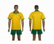 2014 Australia world cup yellow soccer uniforms home
