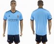 2017-2018 New York City FC skyblue soccer jerseys home