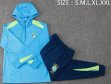 2024-2025 Chelsea club skyblue blue sports Hooded Sweatshirt with Long Trousers F567
