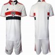 2021-2022 Sao Paulo FC club white socer jerseys home
