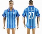 2016-2017 Guadalajara #27 C.PENA thailand version skyblue soccer jersey away