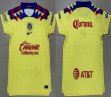 2023-2024 America club thailand version yellow soccer uniforms home