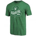 Professional customized Oakland Raiders T-Shirts Green