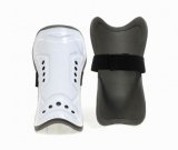 Nike soccer white leg guard