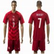 2016 Czech Republic team ROSICKY #7 red soccer jersey home