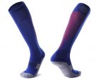 blank blue red soccer socks