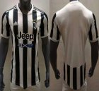 2021-2022 Juventus club thailand version white black soccer jersey home