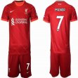 2021-2022 Liverpool club #7 MILNER red soccer jerseys home-HQ
