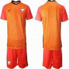 2021 Poland orange goalkeeper soccer jerseys