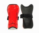 Nike soccer red leg guard